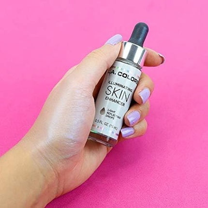 Serum L.A. Colors Glow, alb opalescent, 15ml