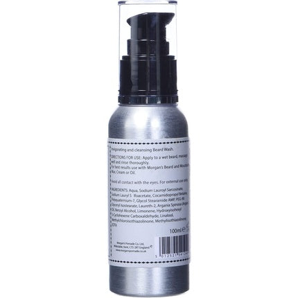 Spumă Curățare Barbă, Morgan's, 100ml, argintiu