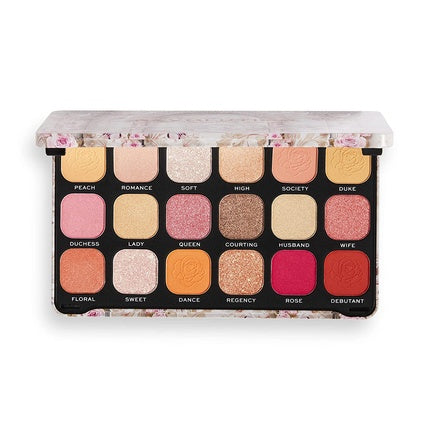Paletă farduri de pleoape, Makeup Revolution, Regal Romance, 19.8g