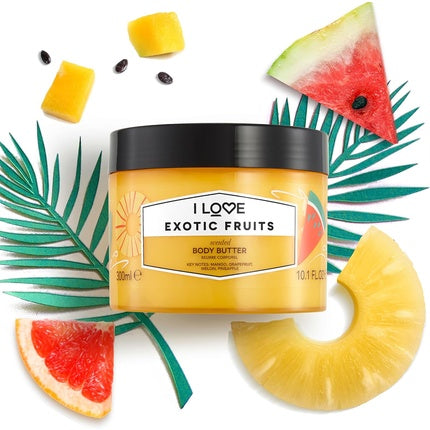 Butter de corp cu aroma fructelor exotice I Love