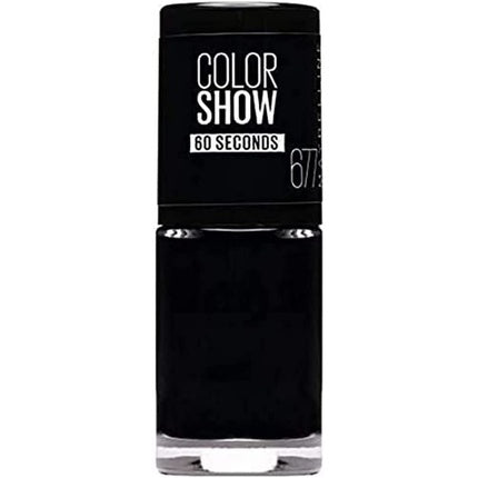 Lac de unghii, Maybelline, Colour Show, 7 ml, negru