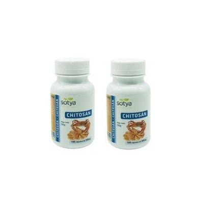 Capsule Chitosan, Sotya, 600mg, alb