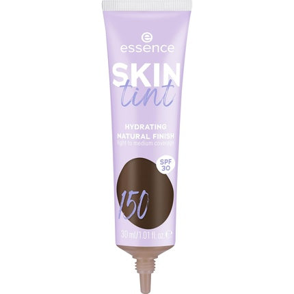 Fond de ten lichid, Essence Skin Tint Foundation 150, nuanță întunecată