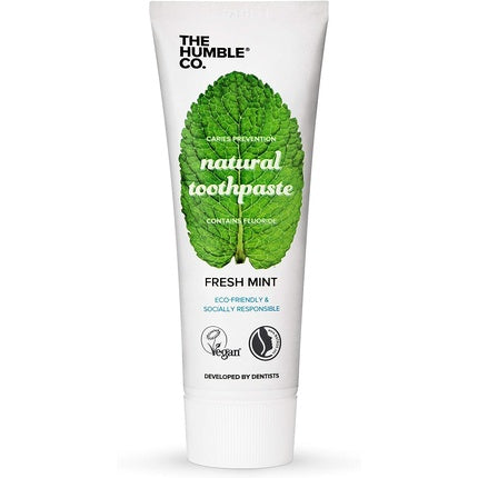Pastă de dinți, The Humble Co., Naturală cu fluor, 75ml