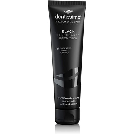 Pasta de dinți Dentissimo Premium Extra-Whitening cu Cărbune Activat, 75ml