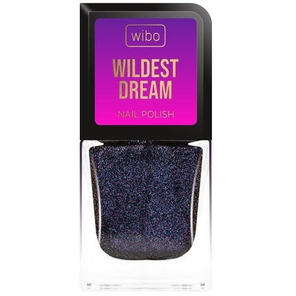 Wibo Wildest Dream Nail Polish, 8.5 Ml, Violet cu Sclipici