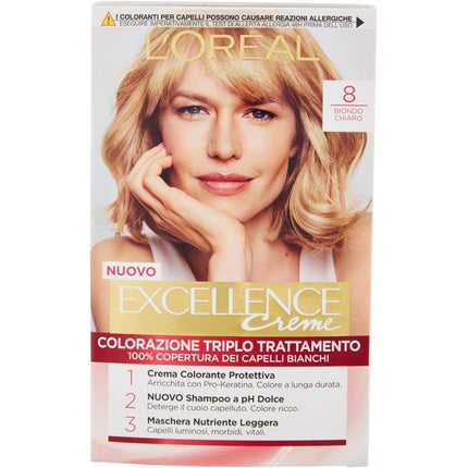 Vopsea de par, L'Oréal, Excellence Cream Blond Deschis