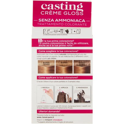Vopsea de păr, L'Oréal, Casting Creme Gloss, blondă