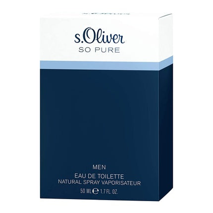 Eau De Toilette, S.Oliver, So Pure, albastru, 50ml