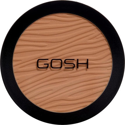 Pudră compactă GOSH Dextreme High Coverage 008 Golden pentru toate tipurile de piele