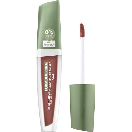 Ruj lichid Deborah Milano, efect mat, Nude, 4.5g