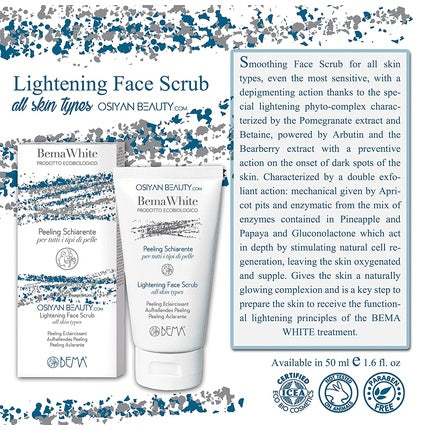 Exfoliant Facial, Bema White, Peeling Schiarente, alb