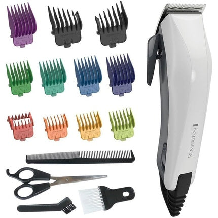 Remington HC5035 ColourCut - Set de tuns cu 9 piepteni colorati si duș de gât
