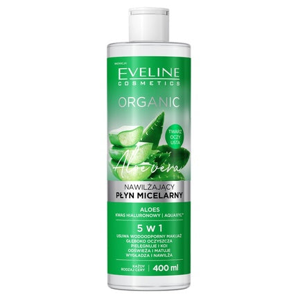 Plic Micelar Eveline Organic Aloe Vera, 400ml