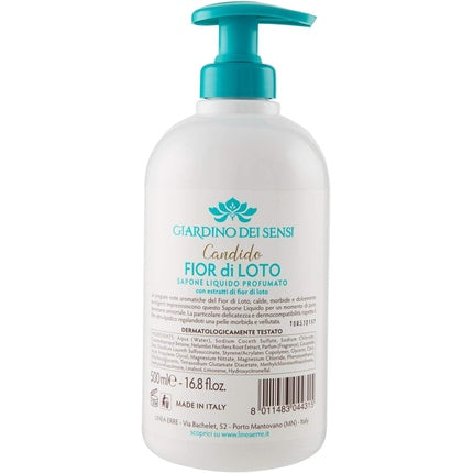 Săpun lichid, Giardino Dei Sensi, Candido Fior di Loto, 500 ml