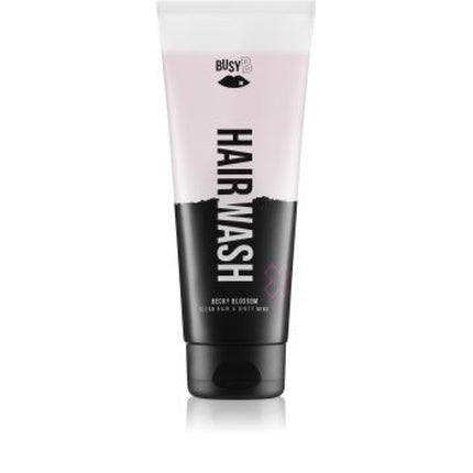 Șampon Busy B Becky Blossom, 287 g, design roz și negru