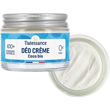 Natessance Organic Coconut Cream Deodorant 50g