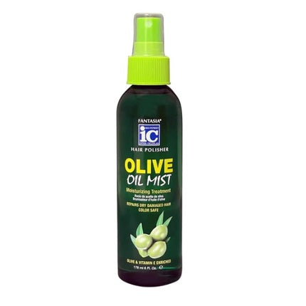 Condiționator fără clătire, Fantasia Olive Oil Mist, 177ml, sticlă verde
