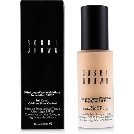 Fond de ten, Bobbi Brown Skin Long-Wear Weightless, SPF15, C-024 Ivory