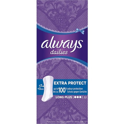 Pantiliners Always Extra Protection, Dimensiune Mare, 22 bucăți