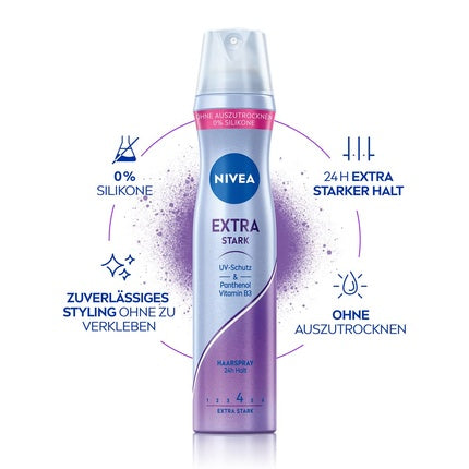 Spray păr Nivea Extra Strong 250ml
