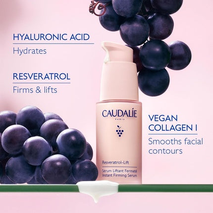 Ser Anti-Îmbătrânire Caudalie Resveratrol-Lift, 30ml, roz