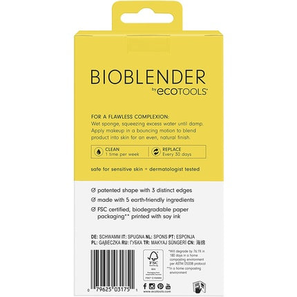 Burete machiaj, Ecotools, Bioblender, violet