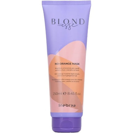 Masca pentru par, Inebrya Blondesse, No-Orange, 250ml