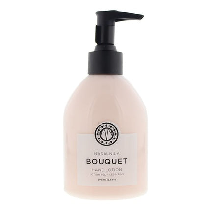 Loțiune pentru Mâini, Maria Nila, Bouquet, 300ml, Roz cu Pompă Neagră