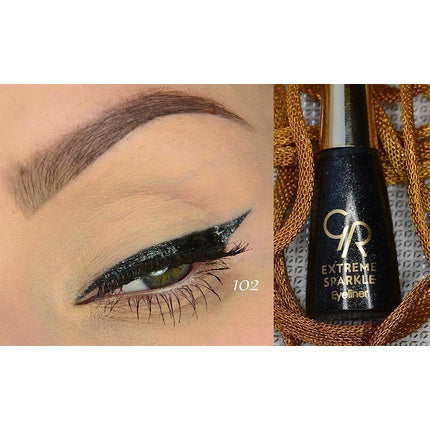 Eyeliner Golden Rose Extreme Sparkle, 5.5 ml
