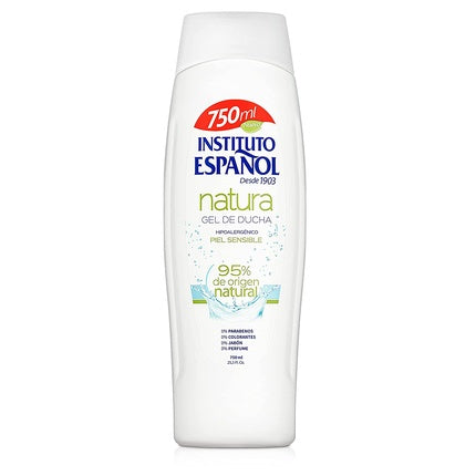 Gel de duș, Instituto Español, Natura Sensitive, 750ml