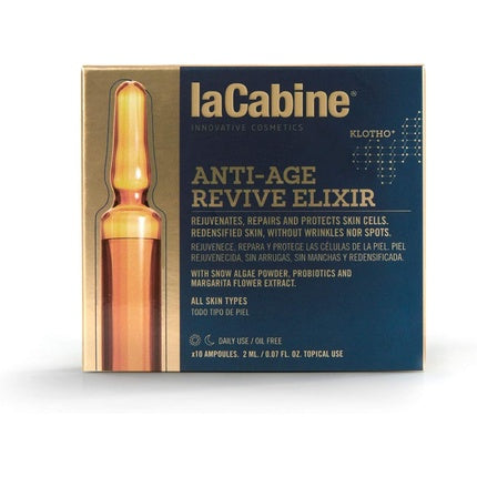 Elixir anti-îmbătrânire, La Cabine, 10 fiole