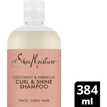 Șampon Shea Moisture Coconut & Hibiscus, Păr creț, 384ml