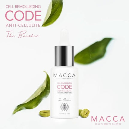 Lotiune anti-celulitica, Macca Beauty Meets Science, 40ml, remodelare celulara