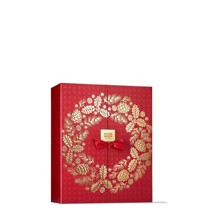 Calendar Advent, Molton Brown, roșu, design festiv