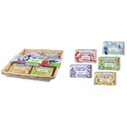 Set săpunuri I Provenzali, Flori Riviera, 550g
