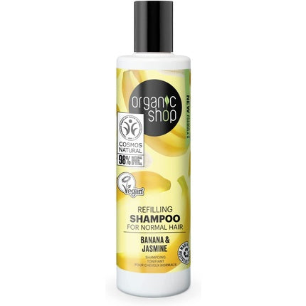 Șampon Organic Shop Banana și Iasomie, 280ml