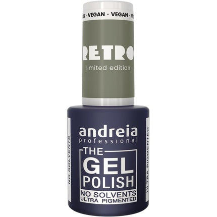 Ojă gel, Andreia, Retro Limited, verde gri