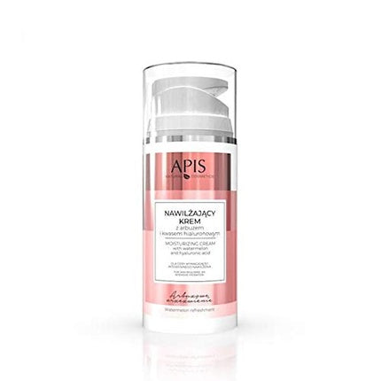 Kremă hidratantă pentru față Apis cu pepene roșu și acid hialuronic, 100 ml