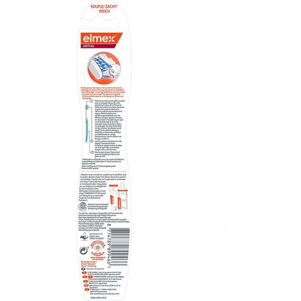 Periuță de dinți Elmex Ortho Soft - pentru aparat dentar