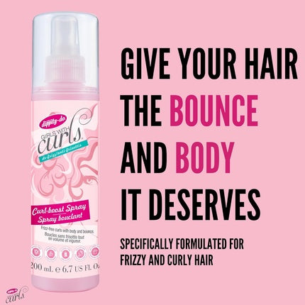 Spray styling Dippity-Do Curl Boost roz 200ml