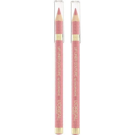 Creion Contur Buze, L'Oréal, Color Riche Lipliner Couture, 2 Bucăți