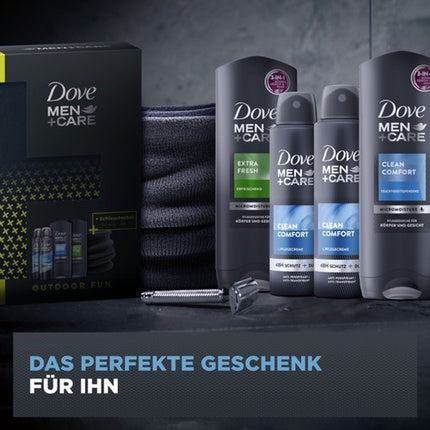 Set Cadou, Dove Men+Care, Clean Comfort, gri