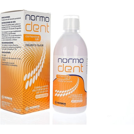 Apa de gura, Normodent, Clorhexidina 0.12%, 500ml