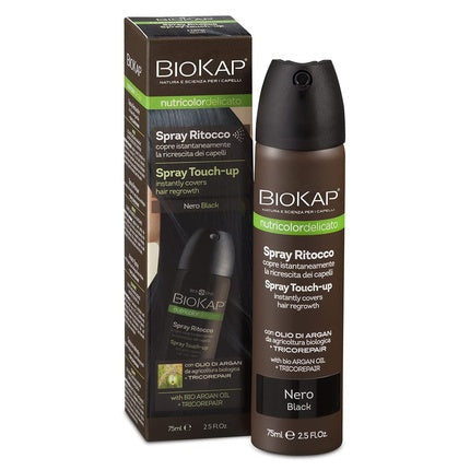 Spray colorant par, Bios Line BioKap, 75ml, negru