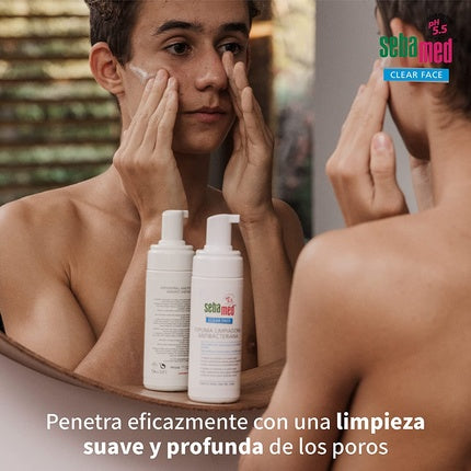 Spumă de curățare antibacteriană, Sebamed, 150ml