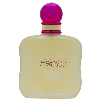Parfum Enrico Coveri, Paillettes, 75ml, sticluță roz