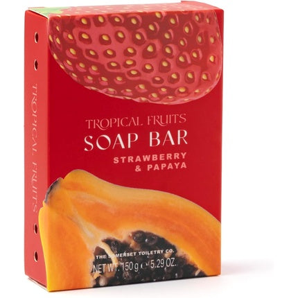 Săpun Solid The Somerset Toiletry, Tropical Fruits, 150g, portocaliu
