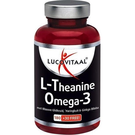 Supliment alimentar, Lucovitaal L-Theanine Omega-3, 180 comprimate