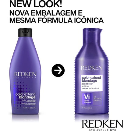 Balsam pentru par blond, Redken, 300ml, fara tonuri galbene